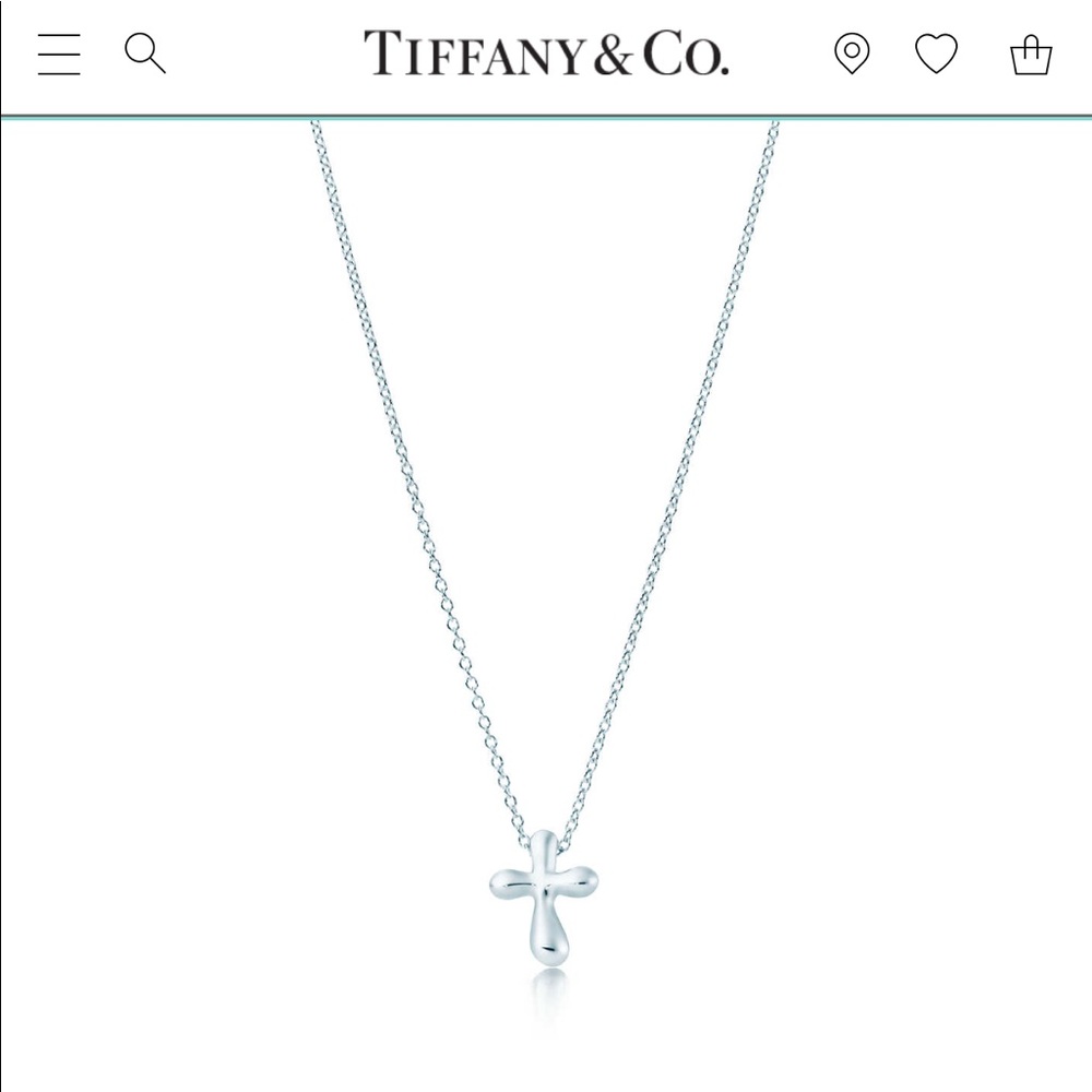 Tiffany & Co. Elsa Peretti Cross Necklace